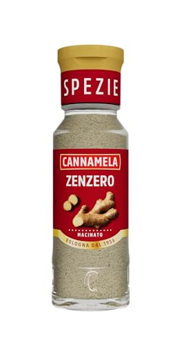 Cannamela, Linea Maxi Oro, Zenzero Macinato, Confezione da 43g, Ideale per la Preparazione di Crostate e Biscotti, Frutta e Verdura Cotta, Secondi Piatti della Cucina Etnica