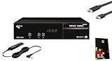  Terminal RÉCEPTEUR Satellite Astra Triax THR9900 TNTSAT+ HDMI+ Carte TNTSAT+ CÂBLE 12V (Pack Camping Car ! sans Prise Secteur)