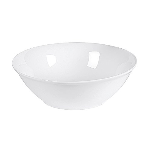 Salatschale, Schale 18 cm, Serie Bianco, weiß, 1 Stück
