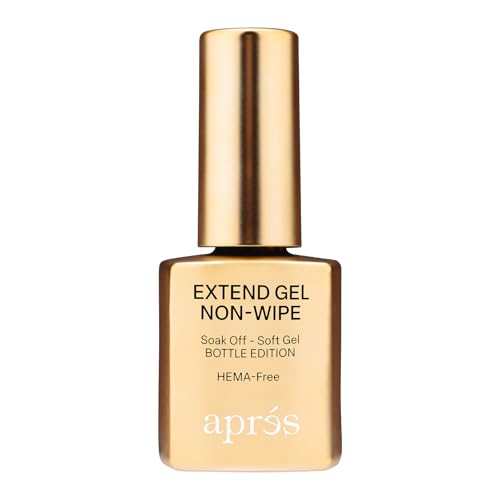 Aprés Nail Non-Wipe Extend Gel Soak Off HEMA-Free TPO-Free Gel-X Tips Adhesive 15ml / 0.5oz