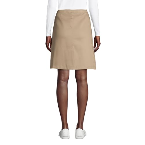Lands' End School Uniform Young Women's Blend Chino Skort Above Knee2