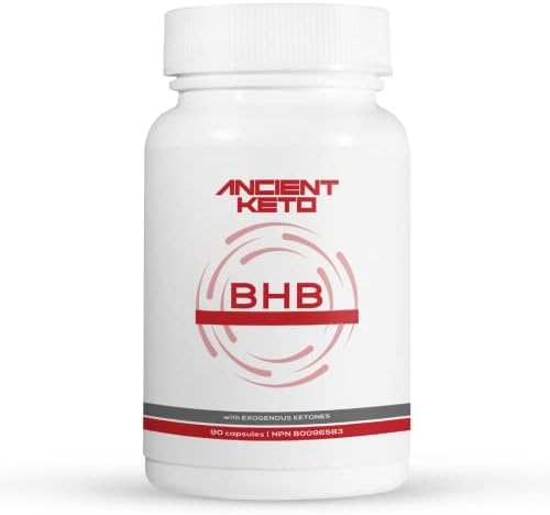 Ancient Keto BHB Supplement (90 caps), Exogenous Ketones, Induces Energy Production, Triple Beta Hydroxybutyrate Salts, Sodium, Magnesium, Calcium for Men and Women, Ancient Keto Pills