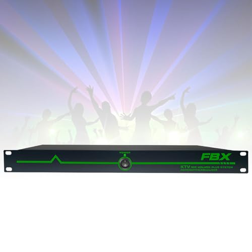 Supresor Profesional de Retroalimentación, Procesador de Audio, Desplazador de Frecuencia Anti-chillido para Micrófono, Eliminador de Retroalimentación para Escenarios, Conferencias y Karaoke, Diseño Plug-and-Play Verde 4 entradas y 4 salidas miniatura 1