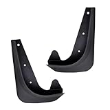 XIZAKEE 2 PCS Car Mud Flaps, Rear Tire Anti-Splash Mudguard Kit, ABS Waterproof Protection Fender Flap, Left Right Mudguard Protector, Tire Modification Accessory for Most Cars SUVs (Black)