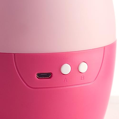 Image of Disney Minnie Mouse Scene Projection Kids Lamp & Nightlight - Cute Bedroom Bedside Projector Lamp for Girls, Toddler & Children's Night Light
