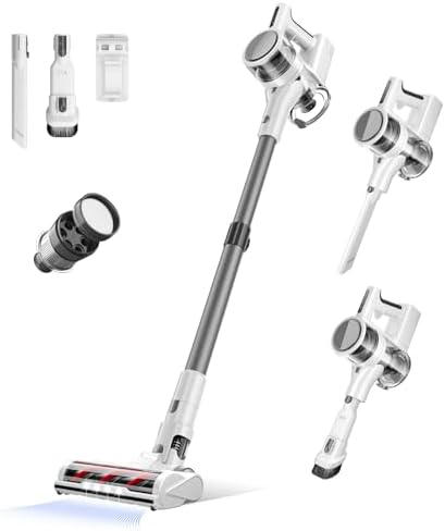 4 in 1 Cordless Vacuum for Home, 80,000PRM Powerful Motor Vacuum ...