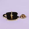 Metal Brooches Fueled By Tea Enamel Lapel Pin Cartoon Coffee Cup Milk Enamel Badge Collar Brooch Pin Clothes Jewelry Decor #2