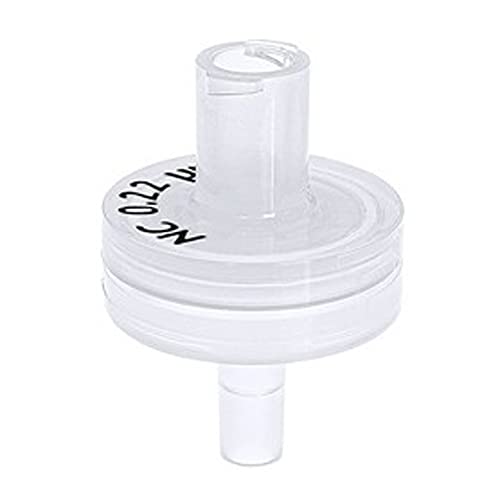 Image of GVS FJ13BNCNC002AD01 ABLUO Syringe Filter, Acrylic Housing, 0.20 m, 13 mm Diameter, Nitrocellulose Mixed Ester (Pack of 500)