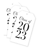 25 Class of 2023 Graduation Gift Label Hang Tags for Party Favors, Treats or Thank You Decorations M