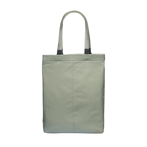 A3 Daily Tote by Memobottle - Slim Design, Padded 16” Laptop Compartment, Water-Resistant 100% Recycled Nylon Canvas - Eucalypt2