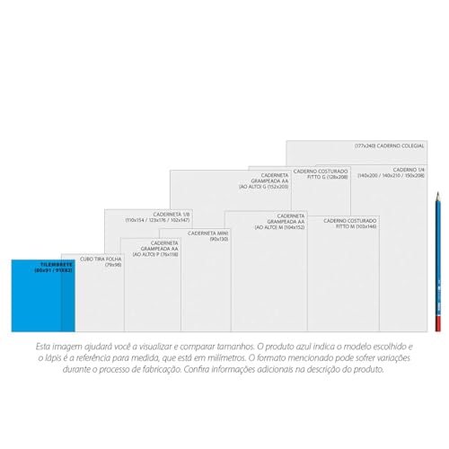 Tilibra - Bloco Tilembrete Jolie 80X91mm 100 Folhas