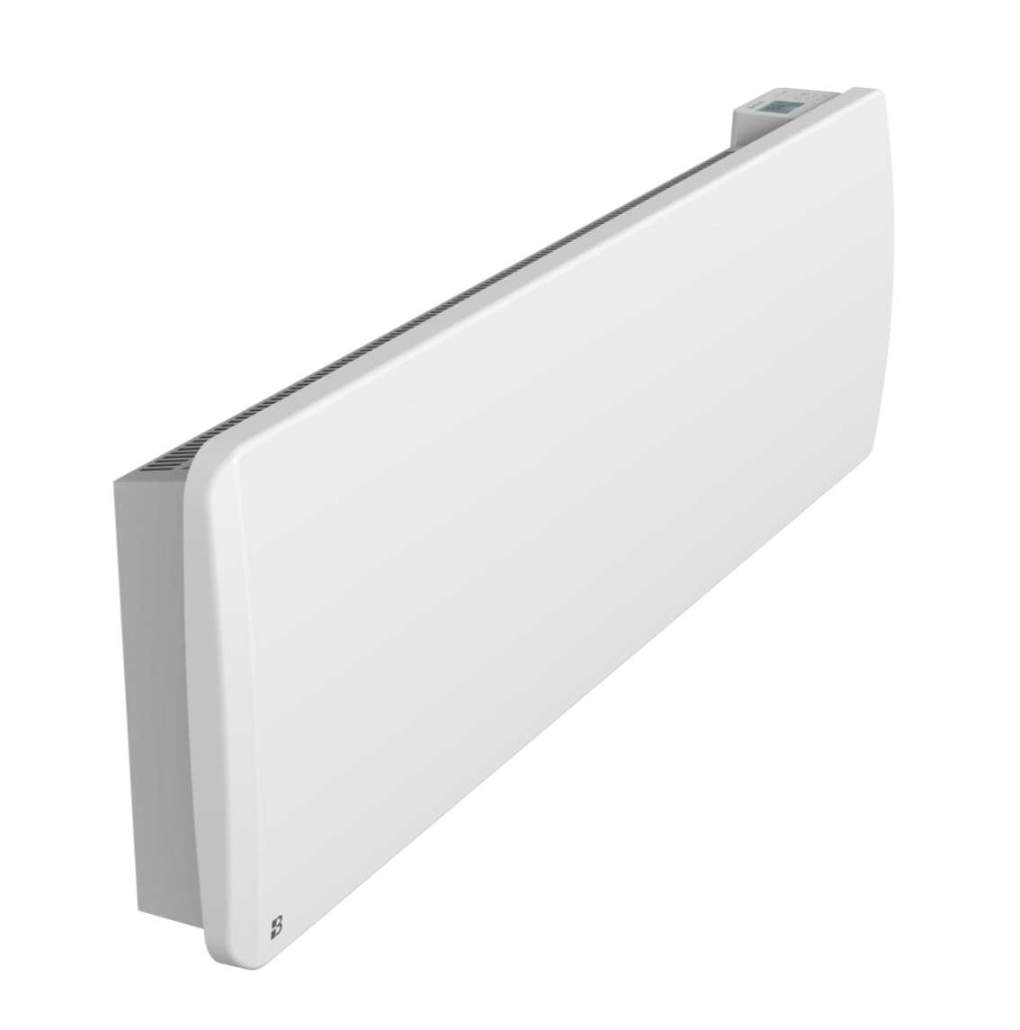 BESTHERM - Radiateur électrique fixe à inertie sèche céramique 1500W Bestherm ARIA plinthe blanc