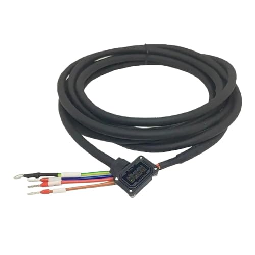 Cable de servomotor JE J4 MR-J3 de baja potencia modelo MR-PWS1CBL5M-A2-L de 5 metros