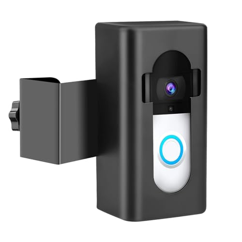 VOANZO Anti-Theft Doorbell Mount Bracket for Video Doorbell Secure Installation Adjustable Angle Durable Protection
