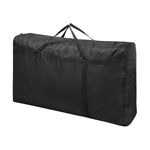 Lifeforce 180L Duvet Storage Bag, King Size Moving Bag, Large Capacity Thick Strong Bag with Double Zips, Oxford Fabric Waterproof Back to School Carry Bag Perfect for Bedding, Clothes or Moving home Cover
