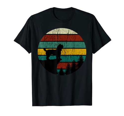 Amate i cuccioli di Yorkie. Cercate vestiti Yorkie per donne, magliette Yorkie per bambini. La maglietta con silhouette di yorkie al tramonto è il regalo perfetto per le mamme dello Yorkies Terrier proprietari di animali domestici, idea regalo per compleanno o Natale