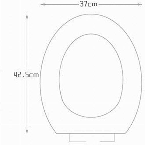 YLKCU 2 STK. Weicher Badezimmer-Toilettensitzbezug, Toilettensitzkissen Antibakteriell, waschbar, leicht zu reinigen Fleece Polyester Universal-Toilettensitzmatte Komfortable weiche – Bild 3