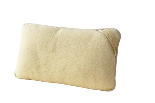 1 x Dormir Cojín de Lana de Merino sello