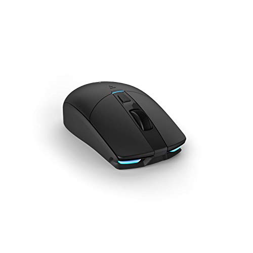 uRage Gaming-Maus “Reaper 310 Unleashed”, schwarz, Anti-Rutsch-Beschichtung, Omron Click Switches, 10.000-dpi-Avago-Sensor, kabellos, inkl. Gaming-Software
