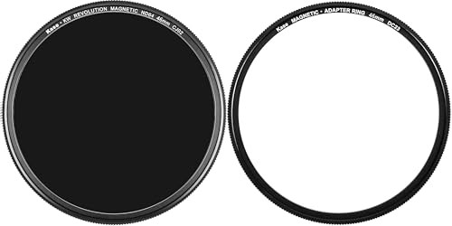 Filtro ND64 Kase Revolution magnético contra golpes de rosca atascada para objetivos de 46mm