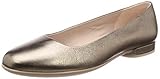 Innenmaterial: Leder Ecco Damen Anine-208003 Geschlossene Ballerinas, Gold (Stone Metallic 51147), 40 EU