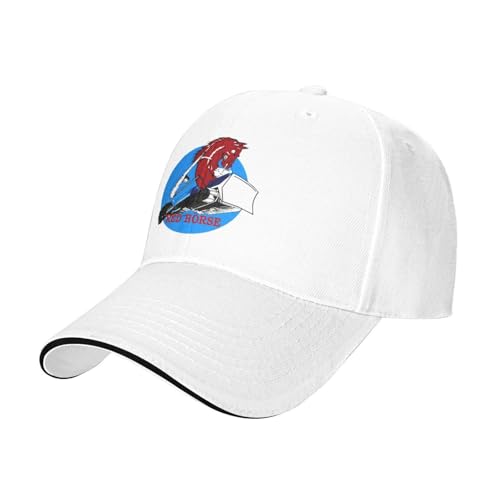 Air Force USAF Red Horse Baseball Cap Cotton Cowboy Hat Fashionable for Man Woman Adjustable