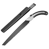 Handsäge für Holzbearbeitung, Handsäge zum Schneiden von Bäumen, Holzschneidwerkzeug, Baumsäge, Seitensäge | Robuste Handsäge für Holzarbeiten, H