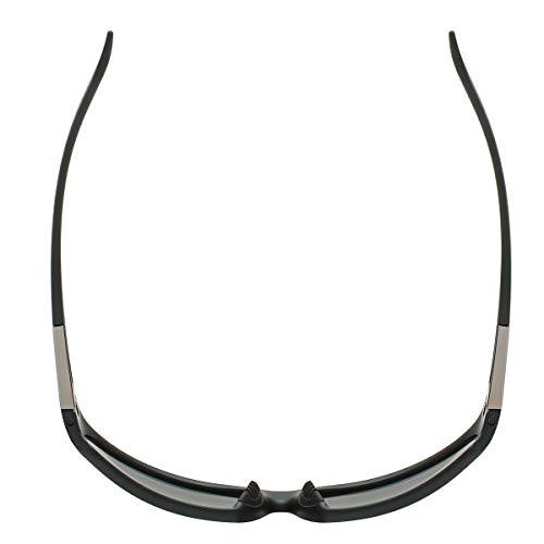 Piranha Orson Men's Sports Sunglasses with Black Frame and Smoke Gray Lens3