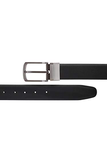 Image of Amicraft Faux Leather Men's Wallet & Belt Combo Set Black Brown Reversible Gift set
