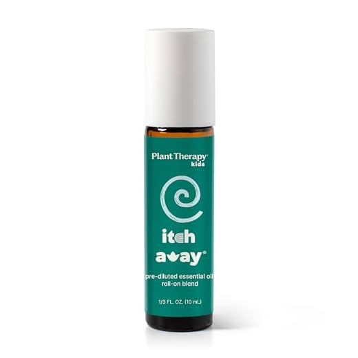 Plant Therapy KidSafe Itch Away Essential Oil Blend Pre-Diluted Roll-On 10 mL (1/3 oz) 100% Pure, Therapeutic Grade