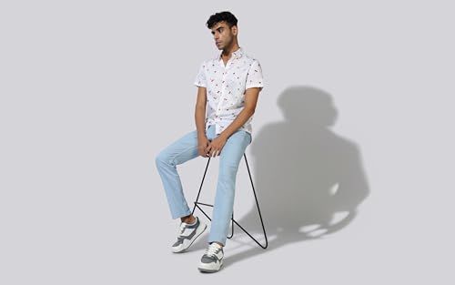 Image of Neeman's The White Pop Sneakers for Men | Comfortable & Flexible EVA Sole