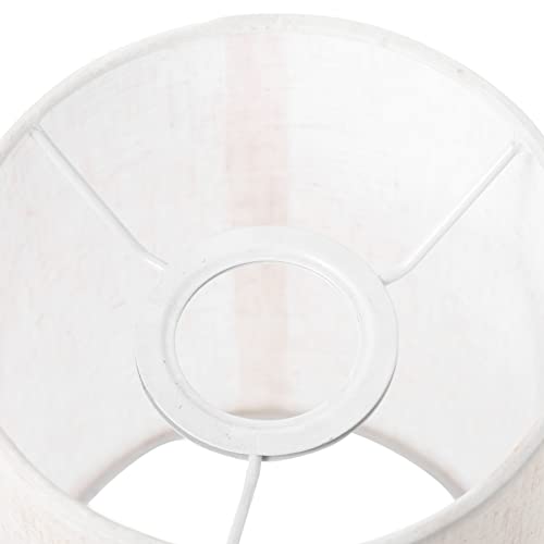 Nolitoy Drum Lampshade, Linen Lamp Cover Replacement For Chandelier Floor Light Table Lamp - Beige #TOP6