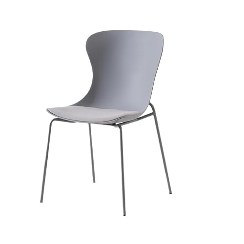 EINES Desk Chair Home Dining Chair Nordic Simple Color Restaurant Backrest Negotiation Gaming Chair