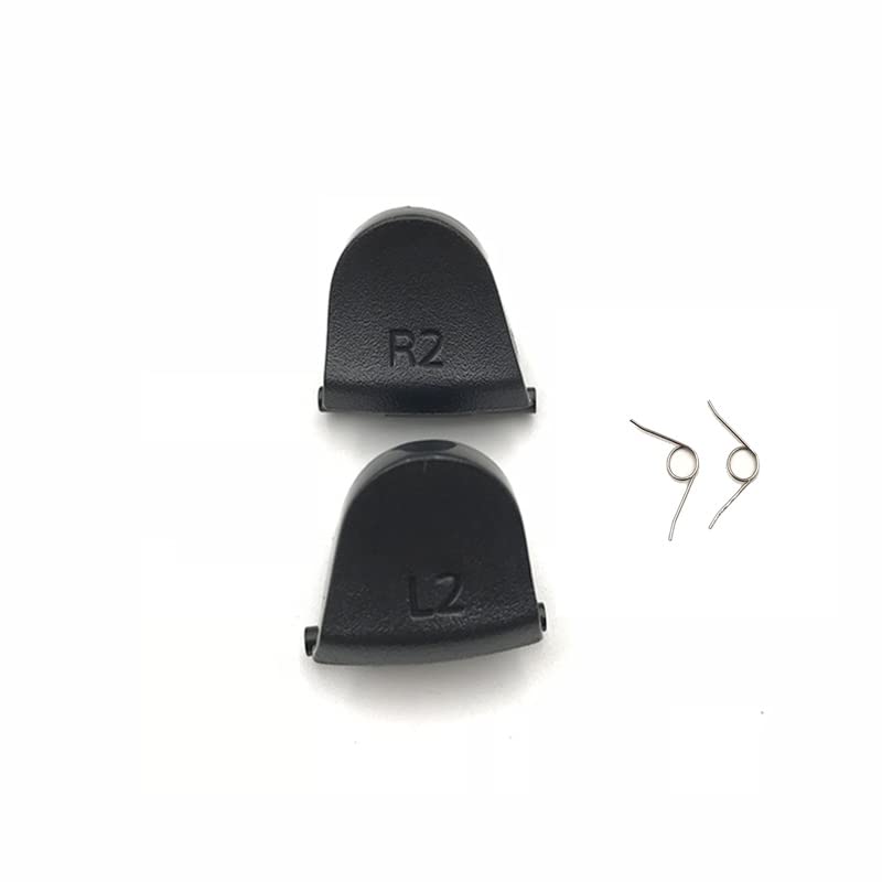 [Pièces détachées pour jeux vidéo] 10 pièces L1 R1 L2 R2 avec ressort déclencheur boutons contrôleur manette pièces de réparation for Sony PlayStation Dualshock 4 PS4 remplacement ( Color : L2r2 sprin