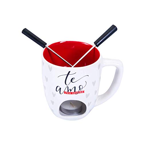 Caneca fondue - amor infinito