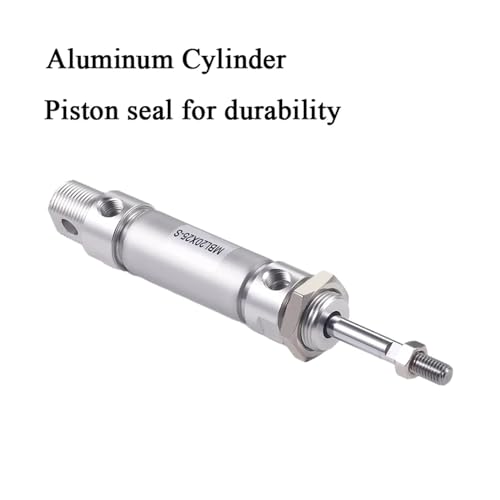 Mini piston pneumatique MBL en aluminium pour machines de précision