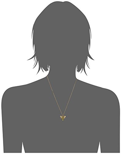 Kate Spade New York "Pave Bee Mini Pendant Picnic Perfect Pave Bee Mini Multi Pendant Necklaces #TOP1