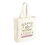 Algopix Similar Product 7 - 90th Birthday Keepsake Gift Bag Present