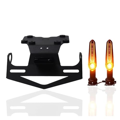 Support Plaque pour Tenere 700 XT700Z 2019 Support Plaque d'Immatriculation Arrière Moto