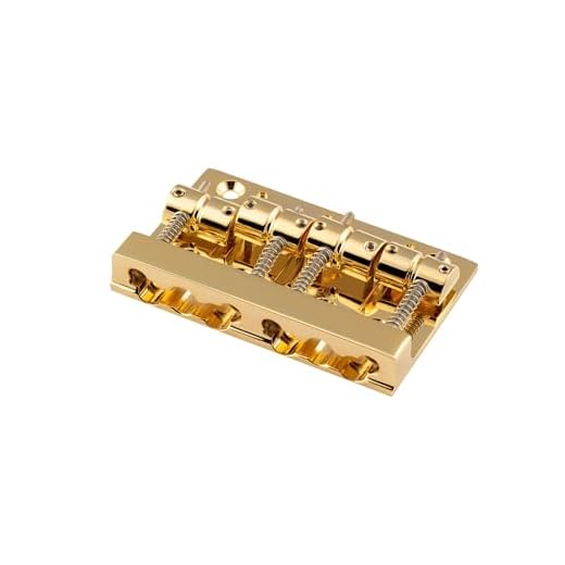 Sadowsky MetroExpress Quick Release Bridge, 19 mm, 4 cuerdas, dorado