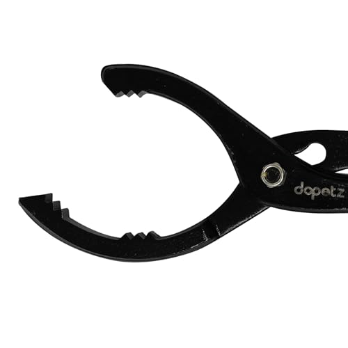 Dapetz ® 12" Adjustable Oil Filter Wrench Pliers Fits 60-115mm Filters Double-Dipped Handles for Stability Ideal for Engine Filters, Conduit, & Fittings - Image 8