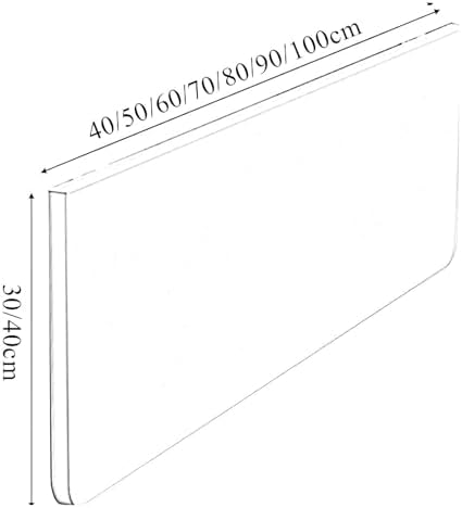Space Saving Wall Mounted Folding Table Multifunctional Foldable Dining Table for Kitchen & Home Office Compact 40x30cm Desk for JNHWll Spaces