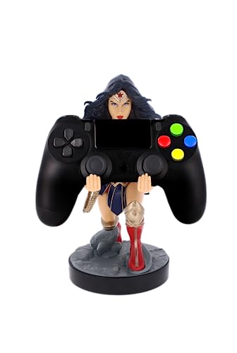 Cableguys Warner Bros Wonder Woman Support Manette et Porte Telephone - Gaming Accessoire et Figurine pour Bureau et Gamer Setup, Compatible avec Xbox, PlayStation et la Plupart des Manettes – vue 2