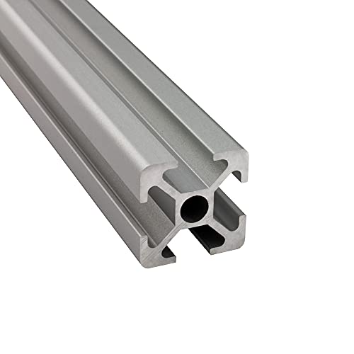 tktrading24 Alu Profil 6 Stück 20x20mm 2m System-, Montage-, Konstruktionsprofil Nut 6