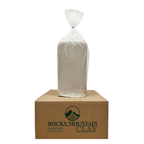 Pottery Clay: Mid Fire Best Mix- BMix - BMX 5-7 Grog Cone 5-7 - Rocky Mountain Clay (50, Pounds)