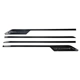 Gloss Black Night Edition Body Side Door Molding Set for 22-26 Toyota Tundra – 4PC Tape-On Exterior Protector Kit | Easy No-Tool Install | Premium Custom Finish | US Patented