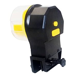 YARNOW 1 Set Automatic Fish Feeder Automatic Feeder Auto Fish Feeder Fish Feeder Automatic Dispenser Automatic Turtle Feeder Large-capacity Feeding Tank Large-capacity Fish Feeder