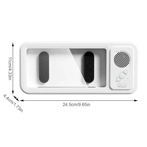 Support téléphone étanche rotatif 360° anti-buée avec haut-parleur - 6