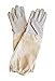 FOREST BEEKEEPING SUPPLY Children Goatskin Leather Beekeeper's Glove with Long Canvas Sleeve and Elastic Cuff (Small)