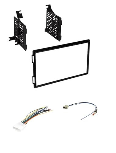 Kit stéréo double DIN Nissan Xterra 4WD faisceau autoradio et adaptateur antenne de réception